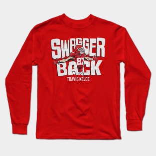 Travis Kelce Swagger Back Long Sleeve T-Shirt